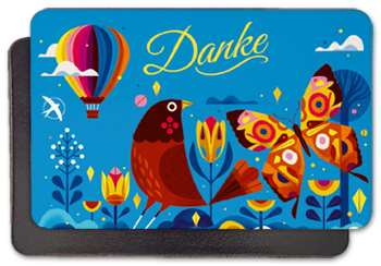 Danke – Eco Kühlschrank-Magnet